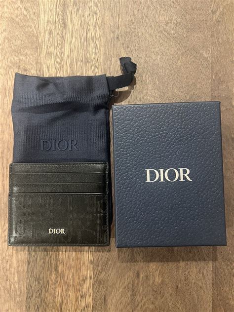 dior men's wallet price|dior card holders.